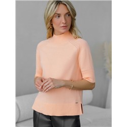 Джемпер тонкой вязки из хлопка с кашемиром