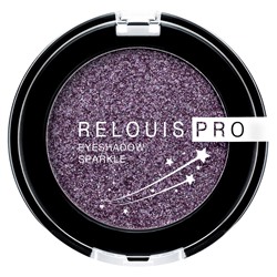 Тени для век RELOUIS PRO Eyeshadow Sparkle тон 08 Violet