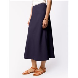 Юбка из плотного лиоцелла скроенная по косой