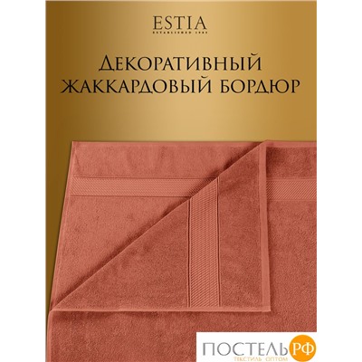 Estia МАРТОС коралл Полотенце 70х130, 100% хлопок, 450 г/м2