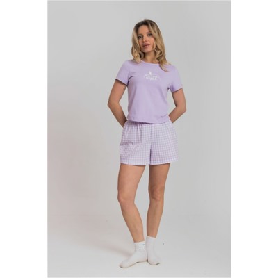 Пижама футболка и шорты М325292Псб