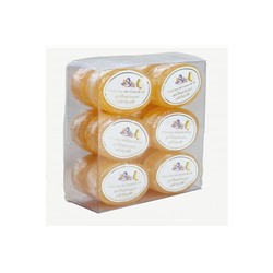 Мыло с медом и золотом K.Brothers Honey Soap with Golden Silk 30 гр x12 шт