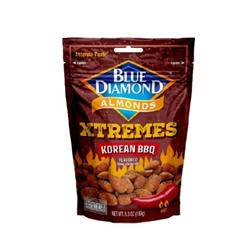 Жареный миндаль со вкусом Корейского Барбекю Blue Diamond Almonds Xtremes Korean BBQ 150 гр