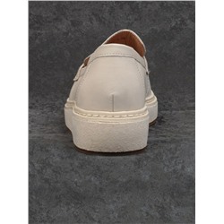 03-5061-3 BEIGE Лоферы женские (натуральная кожа)