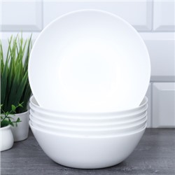 Набор суповых тарелок 6 штук 630 мл Дэй / FLMLTW60 (WHITE) /уп 8/