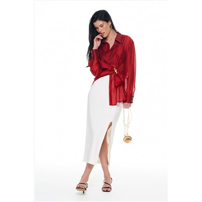 Рубашка KaVaRi 4028.1 красный