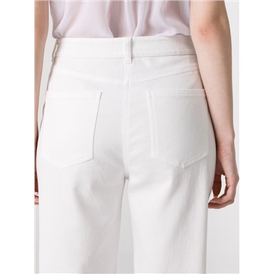 Джинсы молочного цвета на каждый день