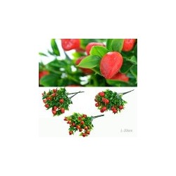 Цветок искусственный Ягоды 33 см / 60-2 /уп 300/900/