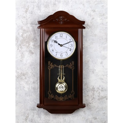 Часы настенные с маятником 60,3х28,5х8,4 см / WS-3013B /уп 6/