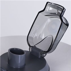 Бутылка для воды спортивная Woohooo H2O цвет Gray 850 ml/ уп60