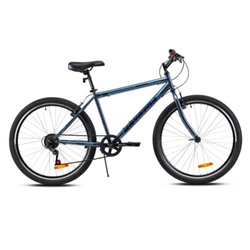 Велосипед 26" рама 17" 7sp KRYPTON TWINKLE TWO синий металлик