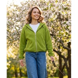 Толстовка из флиса с капюшоном