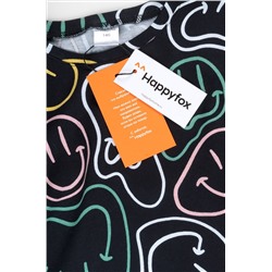 Хлопковая пижама для девочки с шортами Happyfox