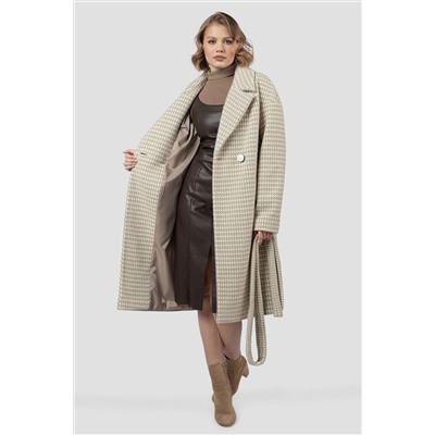 01-12120 Пальто женское демисезонное (пояс)