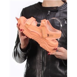 08-PED91-3 ORANGE Босоножки (натуральная кожа, стелька натуральная кожа)