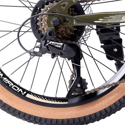 Велосипед 20" рама 12" 7sp COMIRON REBEL ригид милитари хаки