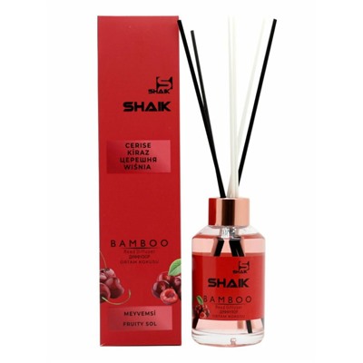 Аромадиффузор с палочками Shaik Bamboo Cerise (Черешня)