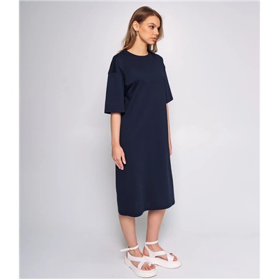Платье #ОКТ095008, тёмно-синий