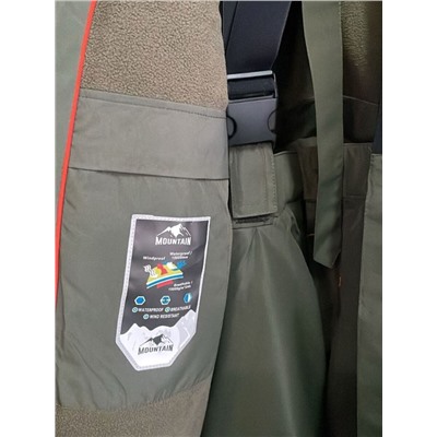 DY002 KHAKI Костюм охотника зимний (холлофайбер на -40 мороз)