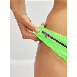 Трусы купальные жен. Zipper лайм Infinity Lingerie