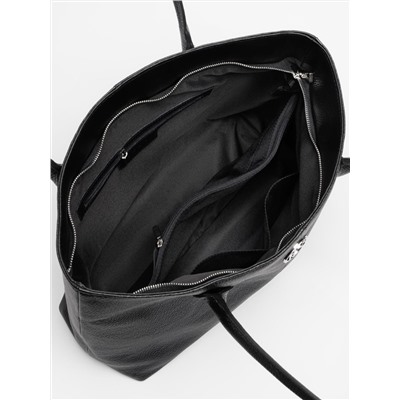 Женская кожаная сумка Richet 3295LN 811 Черный