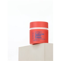 Крем для лица увлажняющий Hyaluron power cream, 45 мл, Miss Organic