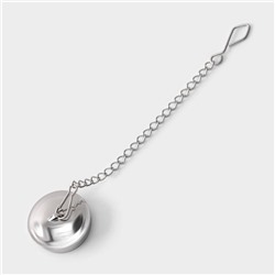 Ситечко для чая Magistro «Чайник Vent», нержавеющая сталь, серебристое