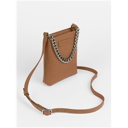 Женская кожаная сумка Richet 3258LN 818 Рыжий