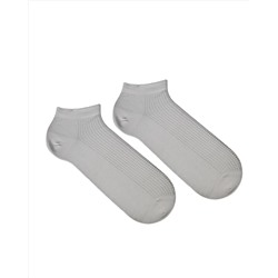 Короткие носки р. 40-45 "В сеточку" Белые