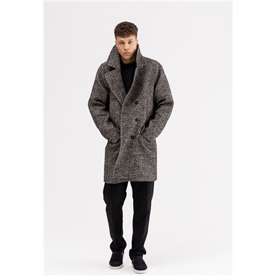 Пальто мужское черный