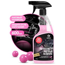 Полироль пластика "Polyrole Matte" bubble (флакон 600 мл)
