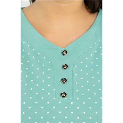 Блуза Ваниль (олива) Б12852-20М