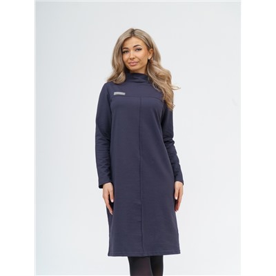 854 Платье "Серый"