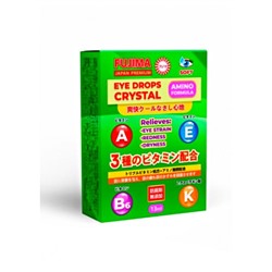 FUJIMA EYE DROPS CRYSTAL КАПЛИ ДЛЯ ГЛАЗ ЗЕЛЕНЫЕ (13мл)