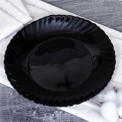 Набор тарелок 6 штук 190 мм черная B-LHP75/BNHP75T (Black) /уп 12/