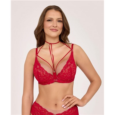 2176 U push-up бюст (красн) AVA