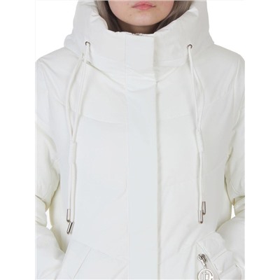 YR-6612 WHITE Куртка зимняя женская (150 гр. холлофайбер)