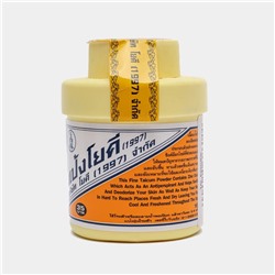 Антибактериальный тальк от пота и запаха с оксидом цинка Yoki, 60 гр. Таиланд