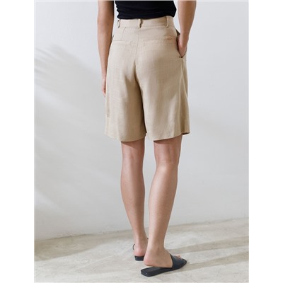 Шорты изо льна с вискозой