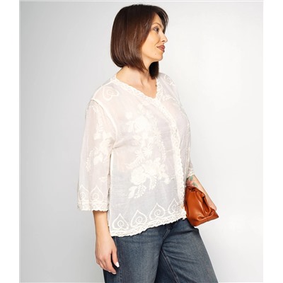 Блуза #КТ34 (5), светло-бежевый