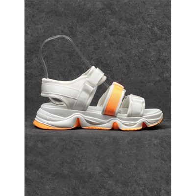 08-PED76-5 WHITE Босоножки (текстиль, стелька текстиль)