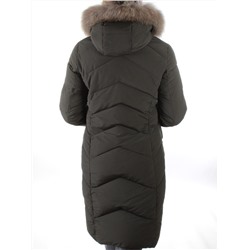 19-861 SWAMP Пальто с мехом енота Kacuci