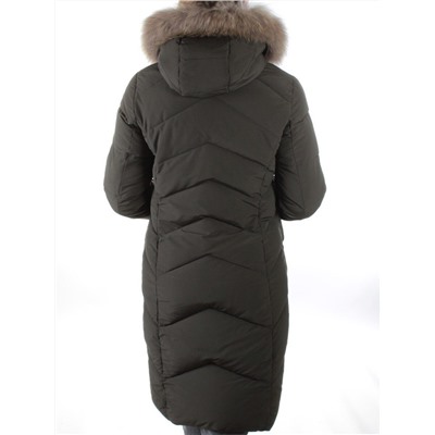 19-861 SWAMP Пальто с мехом енота Kacuci