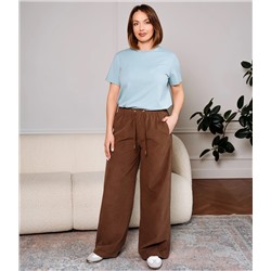 Брюки #ОКТ165005, коричневый