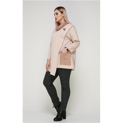 Брюки 330 графит/клетка