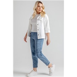 Брюки женские  102/24/Голубой варёнка