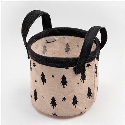 Корзинка текстильная «Этель» Warm winter, 12×14 см