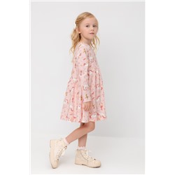 Платье розовый кварц, лесные истории к532 Crockid