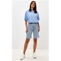 Шорты джинс F512-0908 l.blue