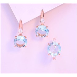 Набор: Кольцо и Серьги бижутерия